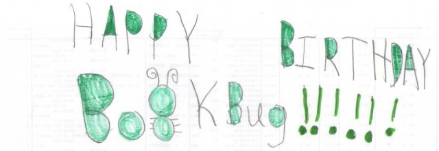 happy birthday bookbug